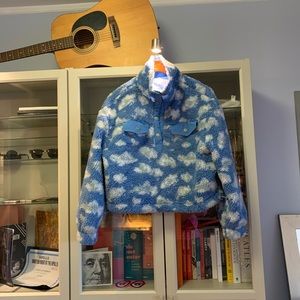 Fleece cloud jacket